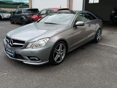 Mercedes-Benz Classe E CDI Coupé BlueEFFICIENCY Avantgarde Grigio usata Augusta