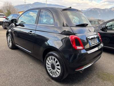 Fiat 500 1.0 Hybrid Dolcevita Nero usata Cassino