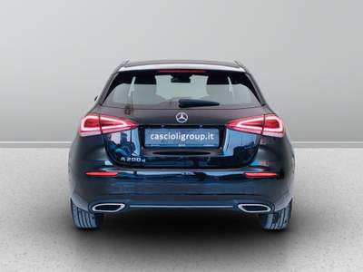 Mercedes-Benz Classe A Classe A - W177 2018 -  d Sport Night edition auto Nero usata Mosciano Sant'Angelo