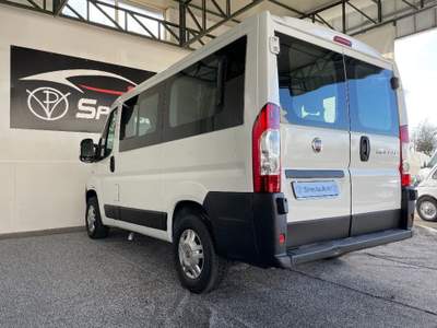 Fiat Ducato 9 POSTI 2.3 MultiJet 120cv diesel Bianco usata Giugliano in Campania