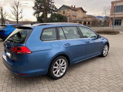 Volkswagen Golf 1.6 TDI 110 CV Highline Navi Euro6 Occasione! Blu/Azzurro usata Rivarolo Canavese