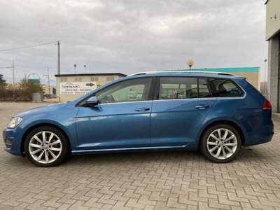 Volkswagen Golf 1.6 TDI 110 CV Highline Navi Euro6 Occasione! Blu/Azzurro usata Rivarolo Canavese