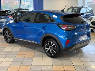 Ford Puma 1.0 EcoBoost Hybrid 125 CV S&S Titanium Blu/Azzurro usata Stradella