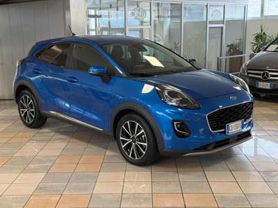 Ford Puma 1.0 EcoBoost Hybrid 125 CV S&S Titanium Blu/Azzurro usata Stradella