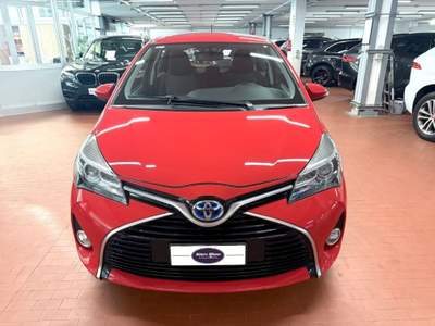 Toyota Yaris 1.5 Hybrid 5 Pt. Auto. *NEOPATENTATI* Rosso usata MILANO