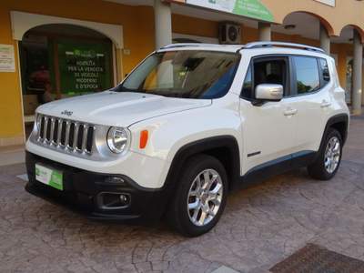 Jeep Renegade 1.6 M.JET 120 CV Limited Bianco usata Quartu Sant'Elena