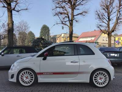 Abarth 500 Tetto apribile,  Sabelt... Bianco usata MELEGNANO