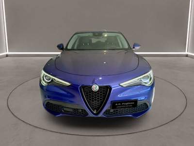 Alfa Romeo Stelvio -  2.2 Turbodiesel 190 CV AT8 Q4 Sprint Blu/Azzurro usata Caltanissetta