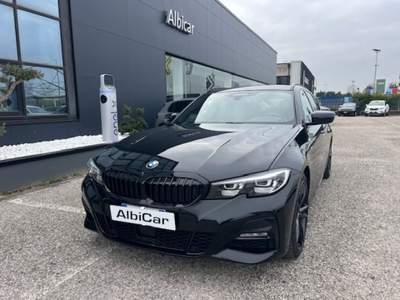 BMW Serie 3 320d d 48V xDrive Touring Luxury Nero usata Albignasego