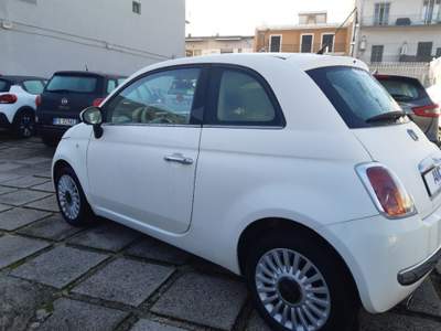 Fiat 500 1.2 Lounge Bianco usata Pompei