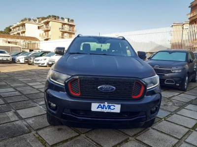 Ford Ranger 2.0 TDCi aut. 213CV DC Wildtrak 5 posti Grigio usata Pompei