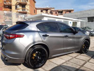 Alfa Romeo Stelvio 2.2 Turbodiesel 210 CV AT8 Q4 Veloce Grigio usata Pompei