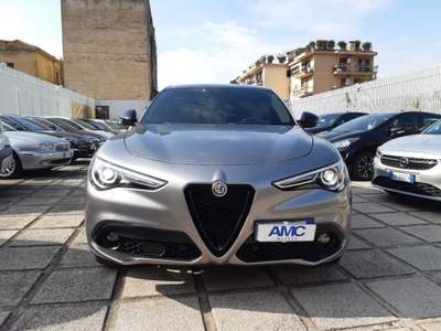 Alfa Romeo Stelvio 2.2 Turbodiesel 210 CV AT8 Q4 Veloce Grigio usata Pompei