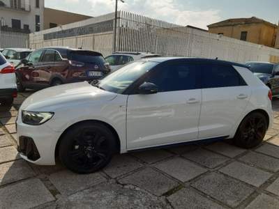 Audi A1 SPB 30 TFSI S tronic S line edition Bianco usata Pompei