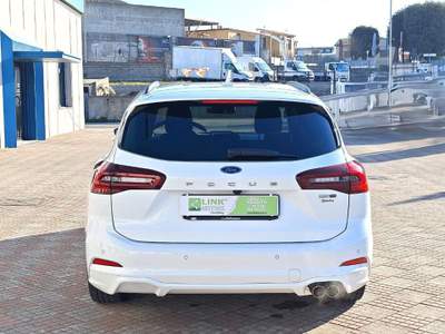 Ford Focus 1.0 EcoBoost Hybrid 125 CV SW ST-Line X Bianco usata Sassari