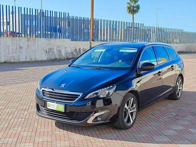 Peugeot 308 BlueHDi 120 S&S EAT6 SW GT Line Nero usata Sassari