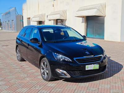 Peugeot 308 BlueHDi 120 S&S EAT6 SW GT Line Nero usata Sassari