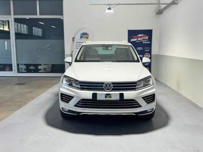 Volkswagen Touareg 3.0 TDI 204 CV tiptronic Executive GANCIOTRAINO Bianco usata Verona
