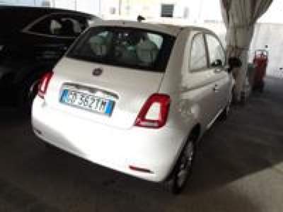Fiat 500 1.0 Hybrid Lounge Bianco usata San Vito dei Normanni