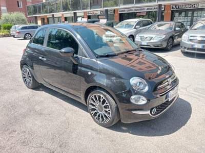 Fiat 500 1.0 Hybrid DOLCEVITA- NAVI-CLIMA AUTOMATICO Nero usata Pianoro