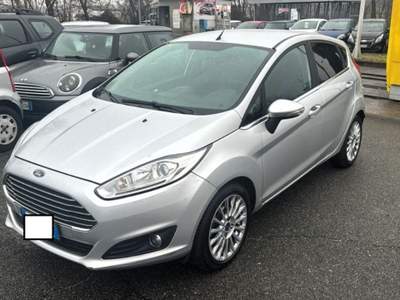 Ford Fiesta 1.4 5p. Bz.- GPL Titanium Grigio usata Gaglianico