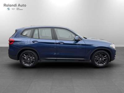 BMW X3 xdrive20d mhev 48V auto Blu/Azzurro usata Casale Monferrato