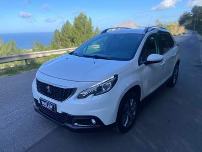 Peugeot 2008 BlueHDi 100 Allure 4 POSTI AUTOCARRO Bianco usata Valderice