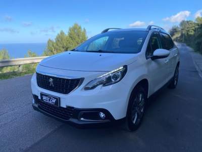 Peugeot 2008 BlueHDi 100 Allure 4 POSTI AUTOCARRO Bianco usata Valderice