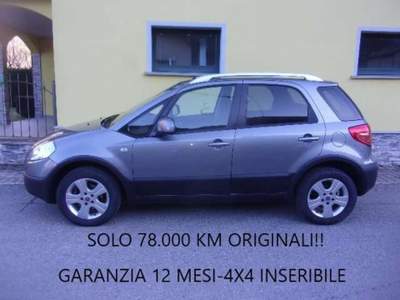 Fiat Sedici 1.6 16v Emotion 4x4 107cv-SOLO 78.000 KM !!! Grigio usata Samolaco