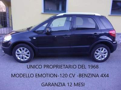 Fiat Sedici 1.6 16v Emotion 4x4 120cv- Nero usata Samolaco