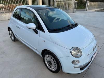 Fiat 500 1.3 Multijet Lounge NEOPATENTATI/UNICOPROPRIETARIA Blu/Azzurro usata Bianco