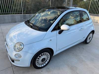 Fiat 500 1.3 Multijet Lounge NEOPATENTATI/UNICOPROPRIETARIA Blu/Azzurro usata Bianco