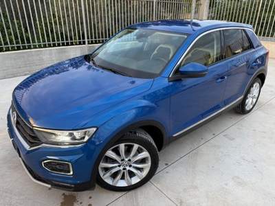 Volkswagen T-Roc 2.0 TDI 150 CV DSG 4MOTION Advanced BlueMot. Tech. Blu/Azzurro usata Bianco