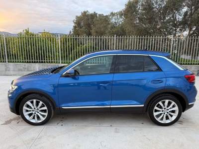 Volkswagen T-Roc 2.0 TDI 150 CV DSG 4MOTION Advanced BlueMot. Tech. Blu/Azzurro usata Bianco