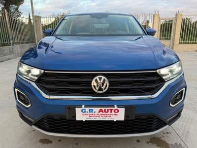 Volkswagen T-Roc 2.0 TDI 150 CV DSG 4MOTION Advanced BlueMot. Tech. Blu/Azzurro usata Bianco