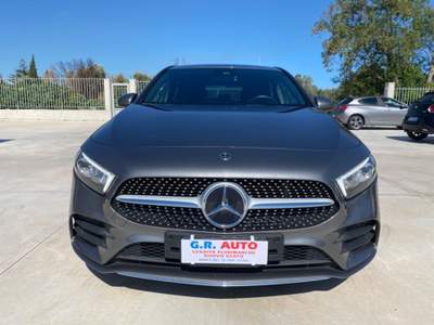 Mercedes-Benz Classe A d Automatic Premium AMG Grigio usata Bianco