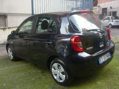 Nissan Micra 1.2 12V 5 porte Visia Nero usata Roma