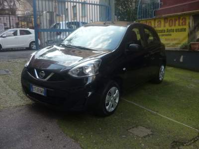 Nissan Micra 1.2 12V 5 porte Visia Nero usata Roma