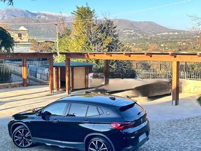 BMW X2 X drive 20 d m sport x auto full Garantita Nero usata Campagna