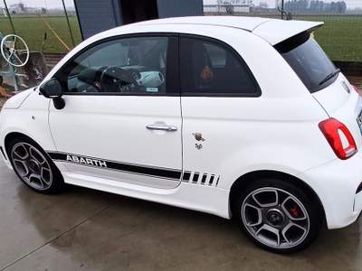 Abarth 595 C C 1.4 Turbo T-Jet 145 CV Bianco usata Gaglianico
