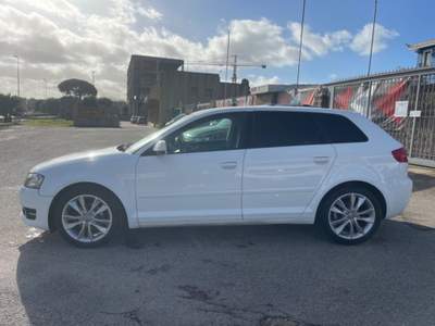 Audi A3 SPB 1.6 TDI 90 CV Bianco usata Sassari