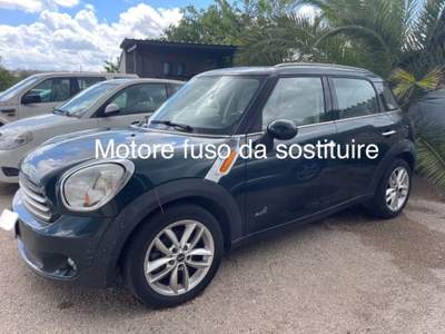 MINI Countryman Mini Cooper D Countryman Automatica Verde usata Sassari