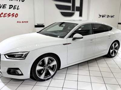 Audi A5 45 2.0 tfsi mhev S line edition quattro 245cv s-tronic Bianco usata Viterbo