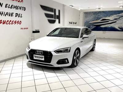 Audi A5 45 2.0 tfsi mhev S line edition quattro 245cv s-tronic Bianco usata Viterbo