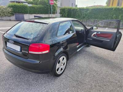 Audi A3 2.0 TDI ( INTERNI IN PELLE ) Nero usata Torri di Quartesolo