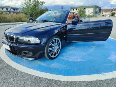 BMW Serie 3 M3 Cabrio Manuale Tagliandi Bmw Nero usata Torri di Quartesolo