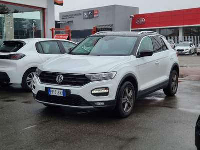 Volkswagen T-Roc 1.0 TSI 115 CV Style Bmt Virtual Cockpit Bianco usata Magenta
