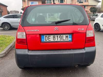 Citroen C2 1.1 Exclusive Rosso usata Lainate