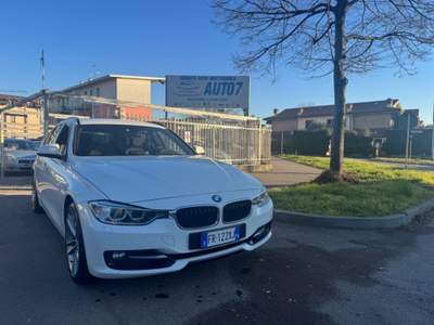 BMW Serie 3 320d d xDrive Touring Msport Bianco usata Lainate