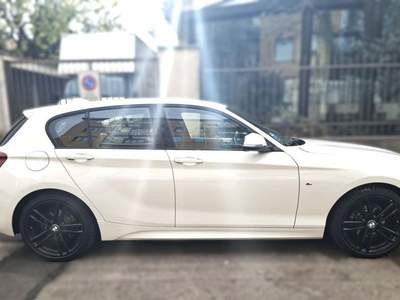 BMW Serie 1 116d d 5p. Msport Bianco usata Collegno